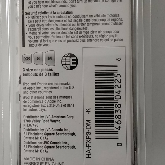 JVC Fashionista stereo headphones - Picture 3 of 8